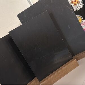 Black Display Stands